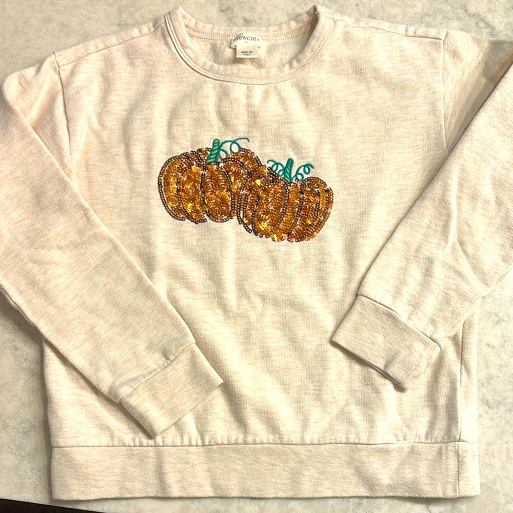 Crew Cuts Pumpkin Sweatshirt